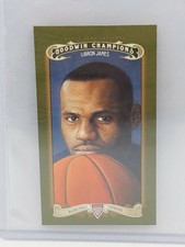 2012-13 Goodwin Champions LeBron James Green Lady Luck Mini 118 Upper Deck UD
