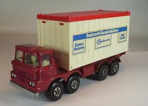 Matchbox Speed Kings K 24 Container Truck Bauknecht German Promo #1315