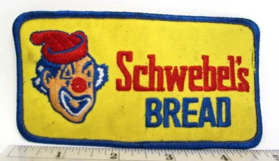 De colección Schwebel's Bread Chaqueta Parche Payaso Youngstown Ohio Route Driver Uniforme Foto 1 de 4