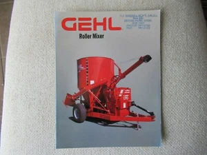 1992 GEHL Roller Mixer 125, 170 brochure  - Picture 1 of 3