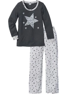 Verspielter Pyjama mit elastischem Bündchen GR.44/46 NEU (5346) - Bild 1 von 3