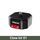 Ulanzi Claw Quick Release Plate Clamp For Dslr Gopro Action Camera Tripod Adapte