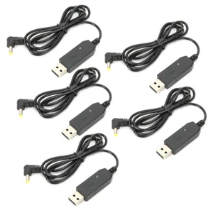 5X Walkie Talkie Battery USB Charging Cable Charger For Baofeng Radio UV82 DM EE - Photo 1/12