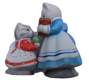 Kitty Cucumber Figurine Ms Fish 1990 Teacher Shackman Schmid SRI LANKA jul23 - Picture 1 of 13