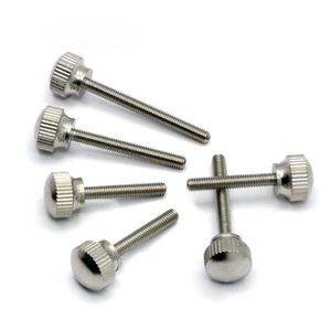 M3 Extended Knurled Round Arc Thumb Screw Stainless Steel Adjustment Screws - Picture 1 of 4