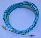 5m Fibre Optic LC LC Duplex MM 50/ 125 ofnp Patch LSZH Cable New