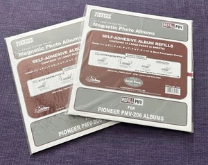 Pioneer - Recambios Magnéticos para Álbum de Fotos (x2 / 5 Hojas) NUEVO, Autoadhesivo PMV-206 - Imagen 1 de 3