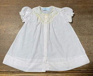 Feltman Brothers Bros Pink Lace Heirloom Daygown Newborn Baby Girls Size NB-6M?? - Picture 1 of 11