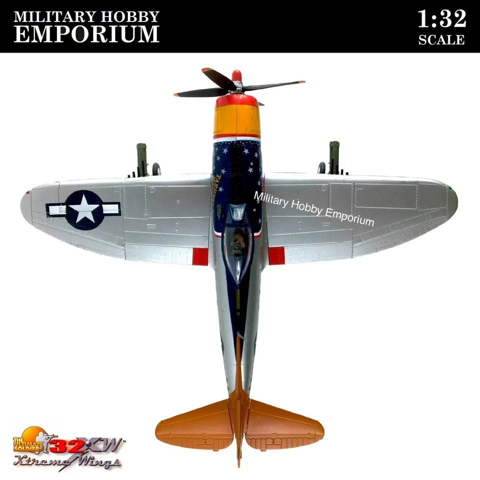 1:32 21st Century Toys Ultimate Soldier WWII US P-47D Thunderbolt Bubble Top - Image 1 of 4