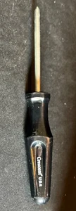 Vintage Crescent Phillips #1 Screwdriver Made in USA Black Great Condition - Picture 1 of 6
