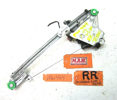 WINDOW MOTOR REGULATOR DOOR GLASS LIFT CABLE Passenger SIDE REAR 99-09 SAAB 9-5 - Image 1 of 4