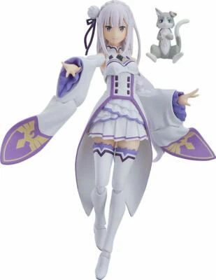 Max Factory figma 419 Re:ZERO Emilia Figure NEW from Japan - Image 1 of 4