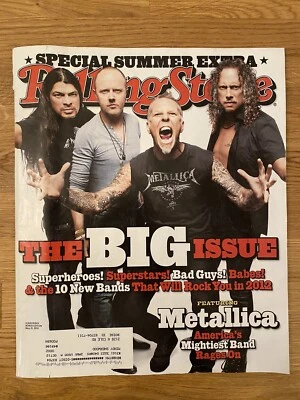 Rolling Stone Magazine May 31 2012 Metallica Subscriber Bonus Edition - Image 1 of 3