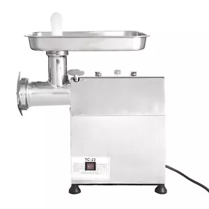 1HP Commercial Electric Meat Grinder 1100W Stainless Steel Heavy Duty - Picture 1 of 10