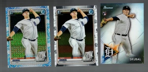 (3) Tarik Skubal 2020 Bowman Chrome Mojo + Chrome + 2021 Sterling RC - Picture 1 of 2