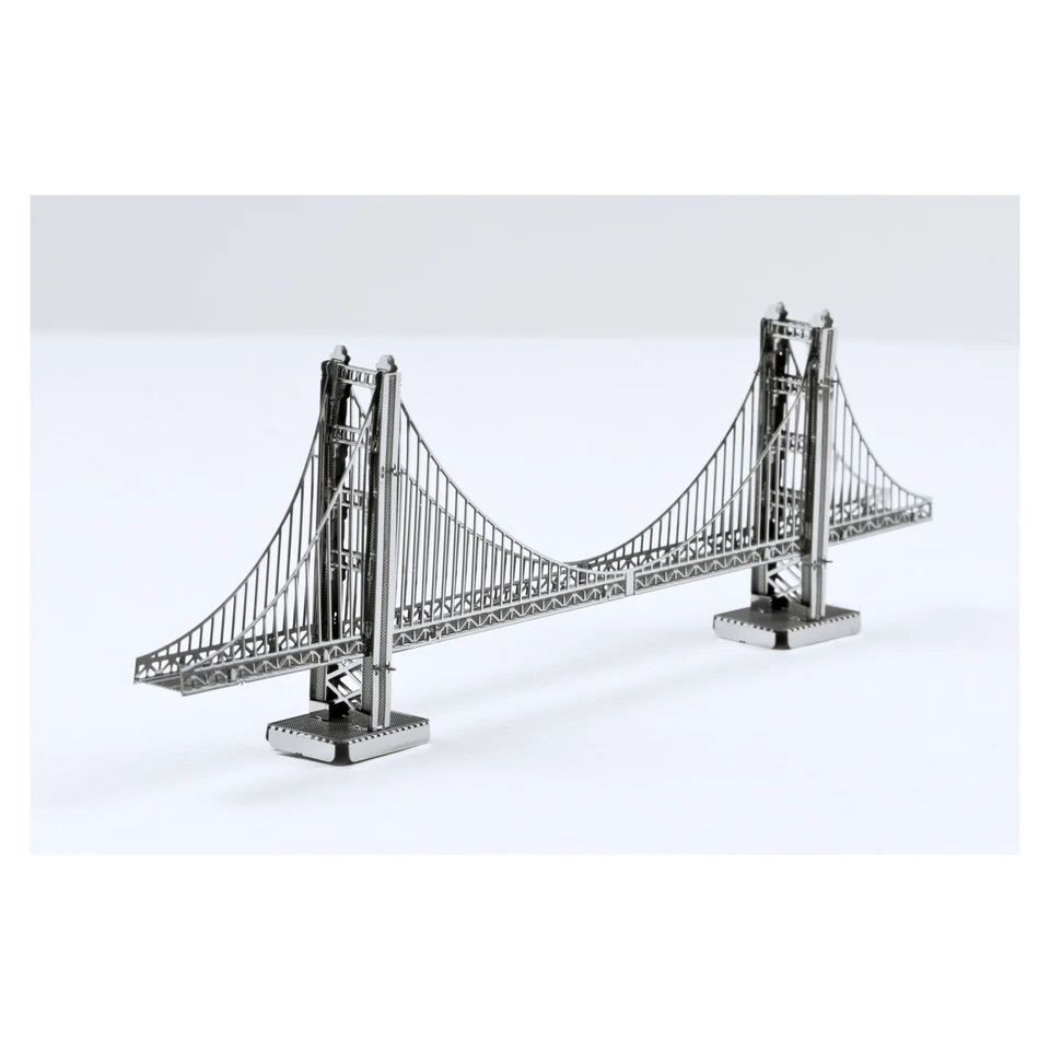 Nuevo - Fascinations Metal Earth Kit Modelo Metal 3D - Puente Golden Gate Foto 1 de 1