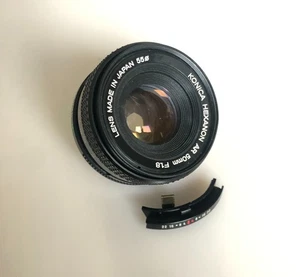 KONICA HEXANON AR 50 mm 1:1.8 Objektiv Lens Kamera Camera - Defekt - Bild 1 von 6