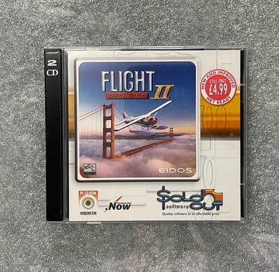 Flight unlimited 2 PC Game 2 Discs and flight  map - Image 1 of 3