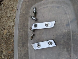 90 - 2005  Mazda MX-5 Miata Hard Top Striker Plate Set Above The Trunk OEM - Picture 1 of 7