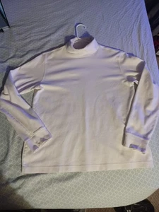 Maglione girocollo Lands End maglia bianco taglia donna MEDIA - Foto 1 di 5
