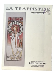 Ross Original Cross Stitch Pattern Renaissance ART TRAPPISTINE Alphonse Muona - Picture 1 of 1