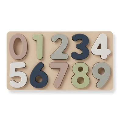 Ali+Oli Baby Soft Silicone Number Puzzle Toys for Toddlers (11 Piece Set) Tod... - Image 1 of 4