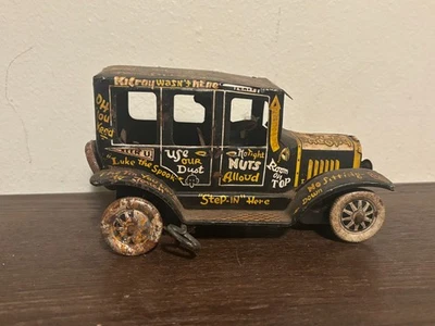 De colección. Antiguo coche de cuerda de hojalata Marx Jalopy años 50 NO FUNCIONA Foto 1 de 3