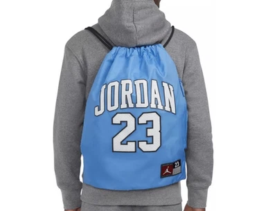 Nike Air Jordan Gimnasio Bolso con Cordón Mochila Carolina del Norte Azul Nuevo con Etiquetas Foto 1 de 3