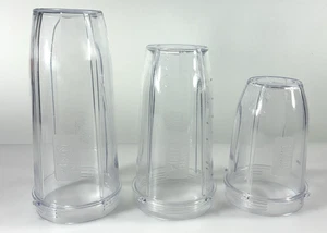 Ninja Blender Set of 32oz, 24oz, and 18oz Replacement Cups - Picture 1 of 12