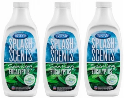 BestAir FSE-PDQ-6 Humidificador de aroma de eucalipto tratamiento de agua - Paquete de 3 Foto 1 de 3