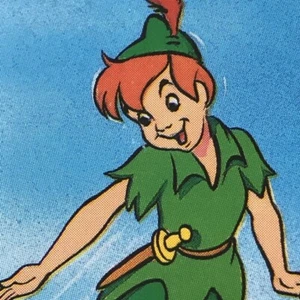 Vintage DISNEY Peter Pan Brooke Bond Tea Card - PETER PAN #13 - 1989 - 80s - Picture 1 of 4