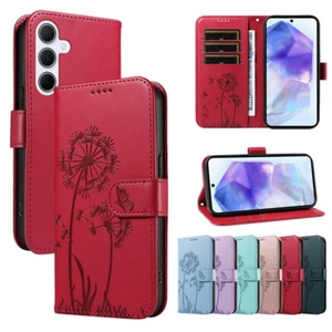 Für Samsung A05S A14 A15 A35 A55 A34 A54 A73 A51 PU Leder Flip Wallet Hülle - Bild 1 von 92