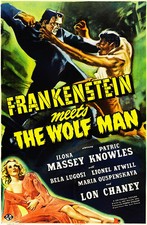 188873 Frankenstein Meets the Wolfman 1943 Movie Wall Print Poster CA