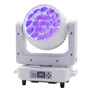 white 19x25W RGBW 4IN1 LED Beam Moving Head Light DMX Stage DJ stage Wash Light - Picture 1 of 7