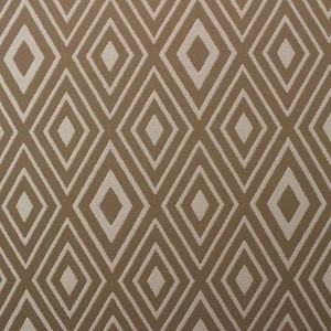 MILL CREEK TIFFANY CASHMERE TAN DIAMOND GEO WOVEN FURNITURE FABRIC BY YARD 57"W - Picture 1 of 5