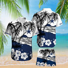 Dallas Cowboys Summer Tracksuit Hawaiian Button Shirt Quick Dry Board Shorts