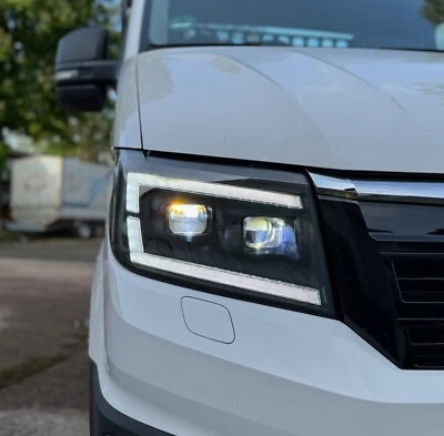 VOLL LED Scheinwerfer für MAN TGE ab 2017 Tagfahrlicht + Lauflichtblinker - Bild 1 von 4