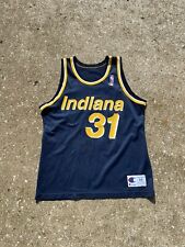 Vintage Champion Reggie Miller #31 Indiana Pacers Jersey Size 44 (21.5x23.5)