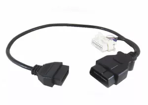 OBD2 Y Splitter Cable Snap In Mounting OBDII Fits 1996-2022 TOYOTA, MAZDA, SCION - Picture 1 of 7