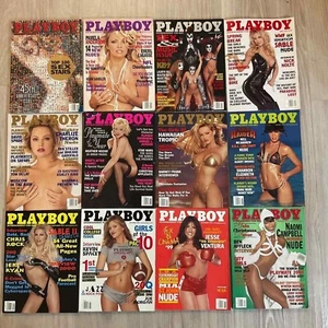 PLAYBOY MAGAZINE 1999 COMPLETE YEAR 12 ISSUES WITH CENTERFOLDS VG - Picture 1 of 1