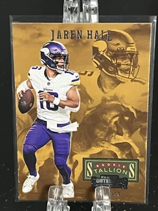 JAREN HALL-----2023 PANINI-----CONTENDERS-----ROOKIE STALLION----VIKINGS - Bild 1 von 2