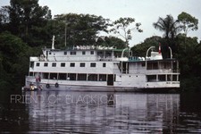 Kodak Transparency Slide Rio Amazonia Amazon River Ship Boat 1996
