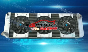 FOR LOTUS Esprit S4/SE/S4s/V8/GT/GT3 1988-2004 Aluminum Radiator +Shroud+Fans MT - Bild 1 von 6
