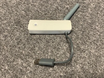 Xbox 360 Wireless Network Adapter OEM Microsoft Single Antenna White Tested  - Image 1 of 3