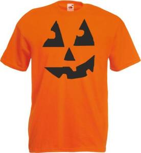 Kid Mens Womens Halloween T Shirt Costume Scarey Pumkin Fancy Dress Horror Ph8