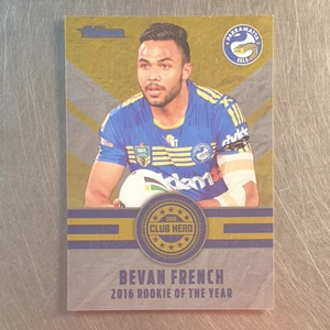 2017 NRL Traders Club Hero 2016 Rookie of the Year Ben French Eels CH 20/32 - Picture 1 of 2