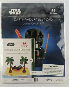 Lovepop Card Bundle Star Wars Darth Vader Best Dad Pop-Up 3D  Father's day Card