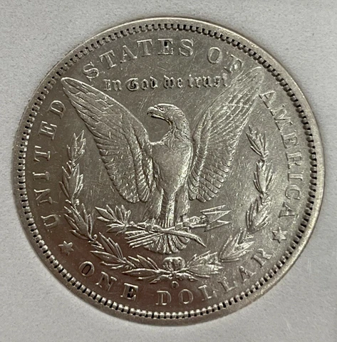 1895-O $1 Morgan Silver Dollar Coin. Key Date. Looks AU++.Only 450,000 minted Cover