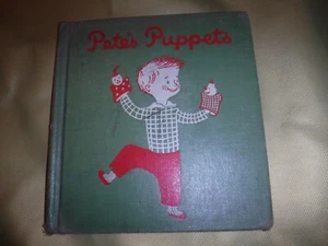 Pete's Puppets  by Charlotte Steiner 1952 VINTAGE CHILDS BOOK - Picture 1 of 8
