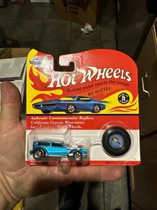 Hot Wheels 25th Anniversary REDLINE 1969 The Demon '94 Vintage Collection Teal - Picture 1 of 2